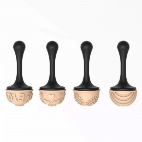 Комплект Свети Валентин Тританиева форма + 4 щампи - "Kit Semisfera C"